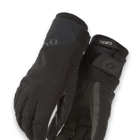 Rękawiczki zimowe GIRO 100 PROOF długi palec black roz. XS (obwód dłoni do 178 mm / dł. dłoni do 174 mm) (NEW)