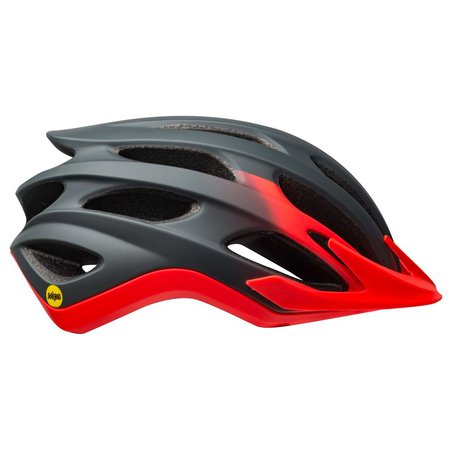 Kask mtb BELL DRIFTER matte gloss gray infrared roz. L (58–62 cm)