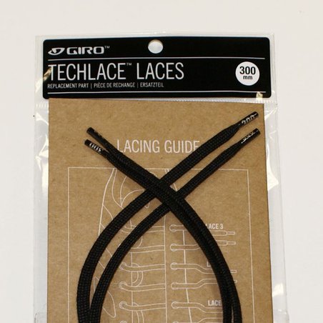 Sznurówki GIRO TECHLACE LACES black 305mm