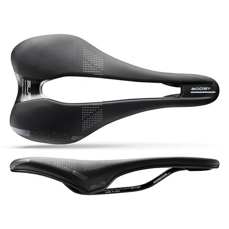 Siodło SELLE ITALIA SLR BOOST TM SUPERFLOW S (id match - S3) manganese tube 7, duro-tek, soft touch, czarne