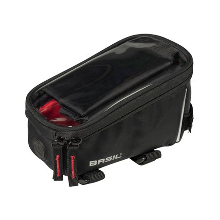 Torba na ramę BASIL SPORT DESIGN FRAME BAG 1L, wodoodporna czarna (NEW)