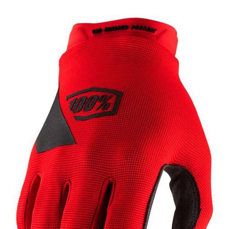 Rękawiczki 100% RIDECAMP Glove red roz. M (długość dłoni 187-193 mm) (NEW)