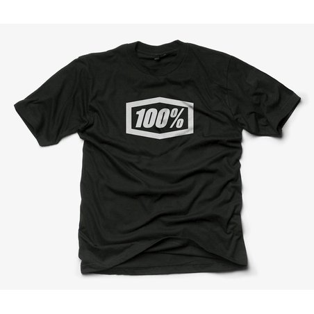 T-shirt 100% ESSENTIAL krótki rękaw black roz. M (NEW)