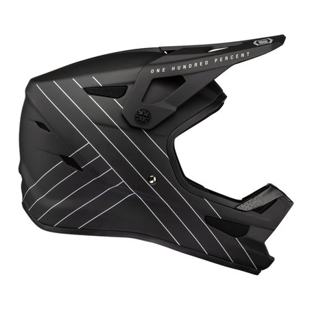 Kask full face 100% STATUS DH/BMX Helmet Essential Black roz. XL (61-62 cm) (NEW)