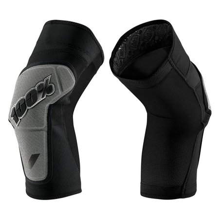 Ochraniacze na kolana 100% RIDECAMP Knee Guard black grey roz. XL