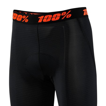 Bokserki męskie z wkładką 100% CRUX LINER black roz.28 (42 EUR) (NEW)