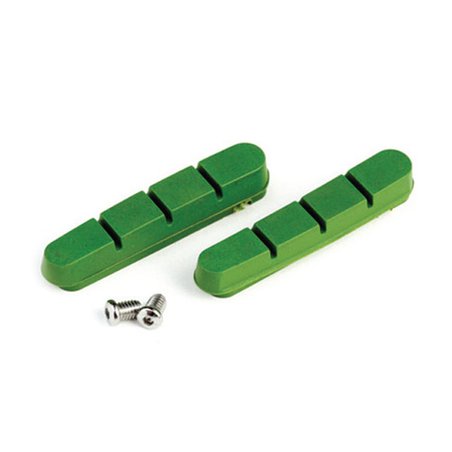 CLARKS - Wkładki hamulcowe CLARK'S CP201 SZOSA (Shimano, Campagnolo, Avid, Tektro, Do obręczy ceramicznych) 52mm zielone