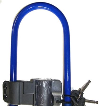 MASTER LOCK - Zapięcie rowerowe MASTERLOCK 8195 U-LOCK 13mm 110mm 210mm niebieskie