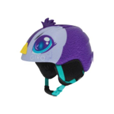 GIRO ZIMA - Kask zimowy GIRO LAUNCH PLUS purple penguin roz. S (52-55.5 cm) (NEW)