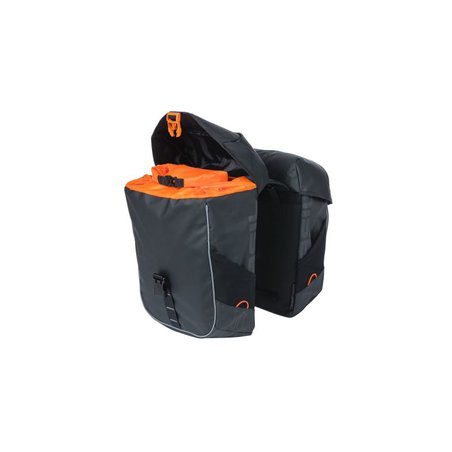 BASIL MILES TARPAULIN TORBA DOUBLE BAG, 34L, black orange MIK.com new 2021