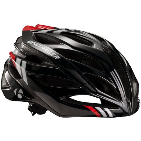 Kask rowerowy Bontrager Circuit L black/white/red large CE 58-63 cm