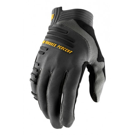 Rękawiczki 100% R-CORE Glove charcoal roz. S (długość dłoni 181-187 mm) (NEW)