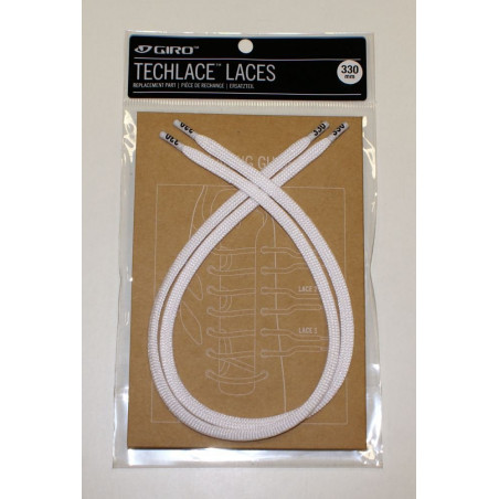 Sznurówki GIRO TECHLACE LACES white 225mm