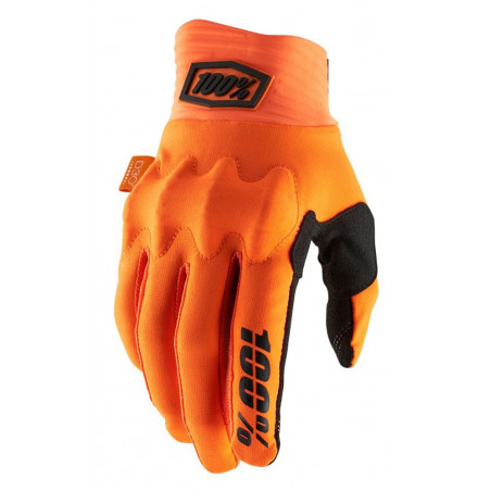 Rękawiczki 100% COGNITO Glove fluo orange black roz. S (długość dłoni 181-187 mm) (NEW)