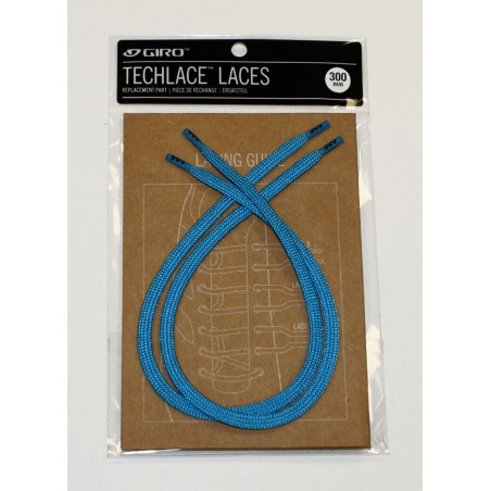 Sznurówki GIRO TECHLACE LACES blue jewel 310mm