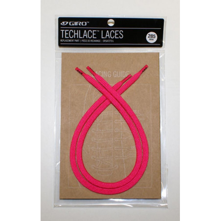 Sznurówki GIRO TECHLACE LACES pink 285mm