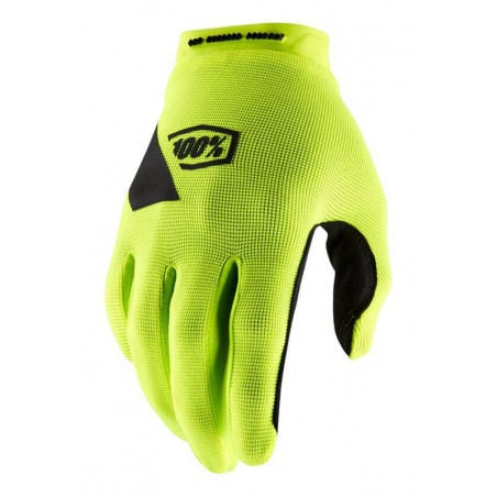 Rękawiczki 100% RIDECAMP Glove fluo yellow roz. S (długość dłoni 181-187 mm) (NEW)