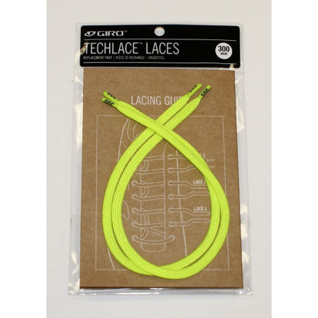 Sznurówki GIRO TECHLACE LACES highlight yellow 260mm