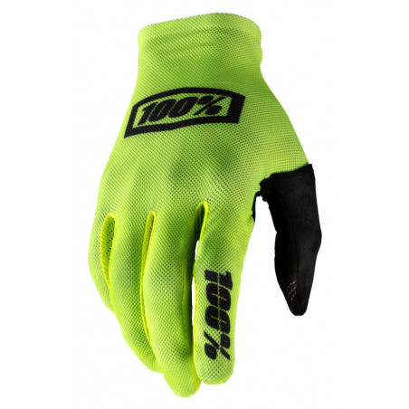 Rękawiczki 100% CELIUM Glove black fluo yellow roz. L (długość dłoni 193-200 mm) (NEW)