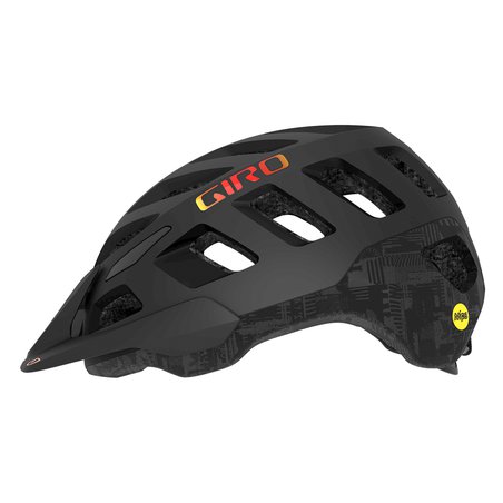 Kask mtb GIRO RADIX INTEGRATED MIPS matte black hypnotic roz. XL (61-65 cm) (NEW)