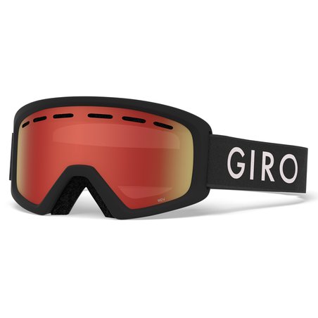 GIRO ZIMA - Gogle zimowe GIRO REV BLACK ZOOM (szyba AMBER SCARLET 41% S2) (NEW)