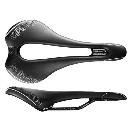 Siodło SELLE ITALIA SLR TM SUPERFLOW L (id match - L3) managanese tube 7, duro-tek, czarne