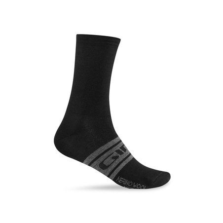 Skarpety GIRO SEASONAL MERINO WOOL black charcoal roz. L (43-45)