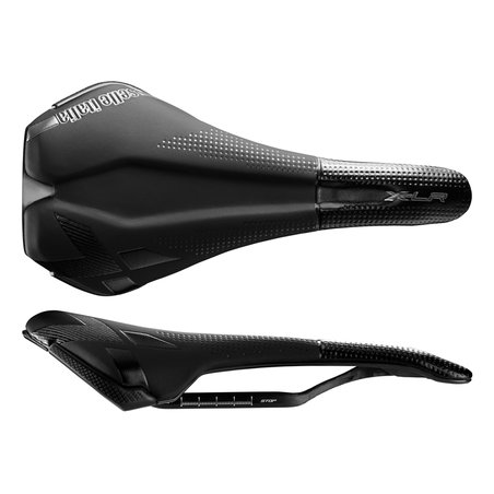 Siodło SELLE ITALIA X-LR KIT CARBONIO L (id match - L1) carbon/keramic 7x9, fibra-tek, 143g czarne (DWZ)