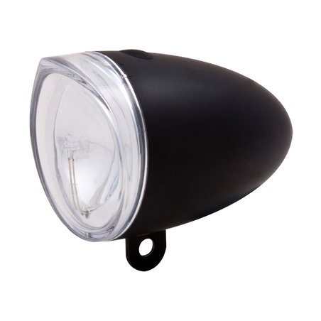 Lampka przednia SPANNINGA TRENDO XB 10luxów/50 lumenów + bateria czarna