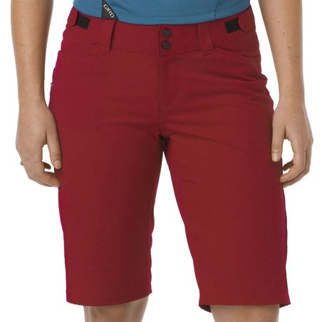 Szorty damskie GIRO ARC SHORT red roz. 6 (NEW)