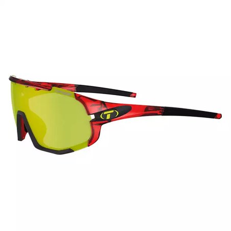 Okulary TIFOSI SLEDGE crystal red clarion yellow(AC red, clear) (NEW)