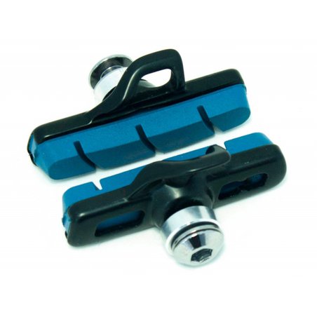 CLARKS - Klocki hamulcowe CLARK'S CPS460 CARB SZOSA (Campagnolo, Obudowa aluminiowa, Do obręczy karbonowych) niebieskie