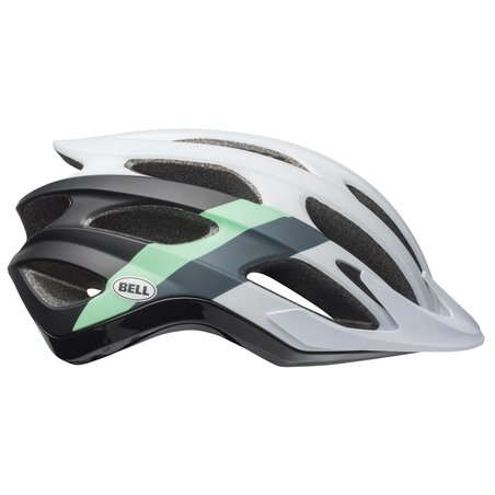 Kask mtb BELL DRIFTER logic matte gloss white black mint roz. M (55-59 cm) (DWZ)