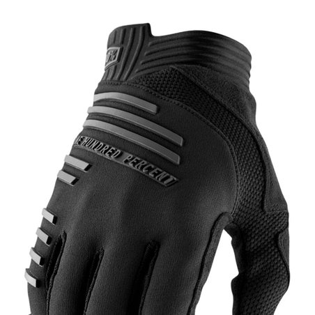 Rękawiczki 100% R-CORE Glove black roz. L (długość dłoni 193-200 mm) (NEW)
