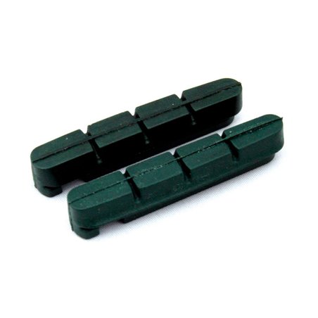 CLARKS - Wkładki hamulcowe CLARK'S CPS201 SZOSA (Shimano, Campagnolo, Do Obręczy Ceramicznych) 52mm zielone