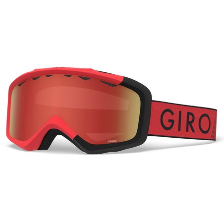 GIRO ZIMA - Gogle zimowe GIRO GRADE RED BLACK ZOOM (szyba AMBER SCARLET 41% S2) (DWZ)