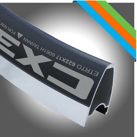 Obręcz szosa ALEXRIMS CX30 700x32otw. bok CNC czarna (NEW)