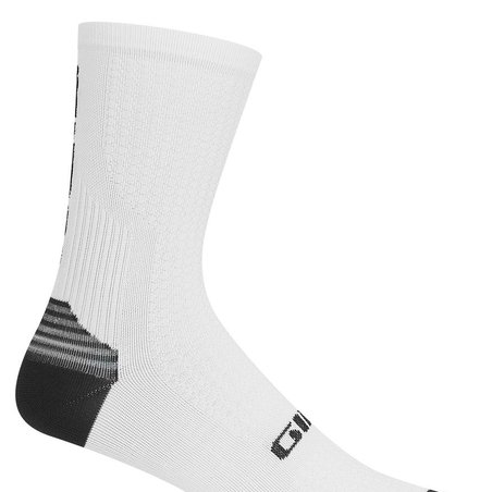 Skarpety GIRO HRC + GRIP white black roz. M (40-42) (NEW)