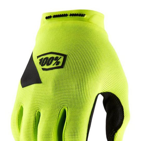 Rękawiczki 100% RIDECAMP Glove fluo yellow roz. XXL (długość dłoni 209-216 mm) (NEW)